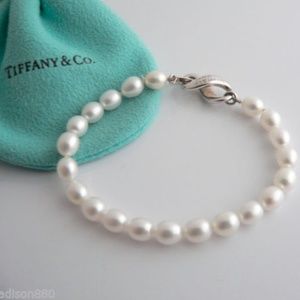 Tiffany's Infinity Pearl Bracelet